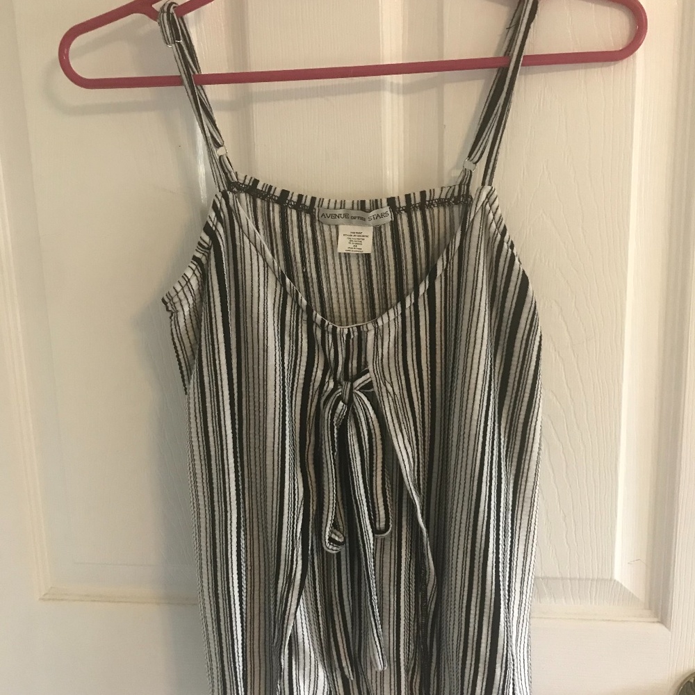 Striped Boho Tank Top